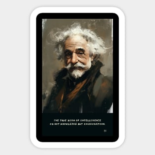 Einstein Sticker
